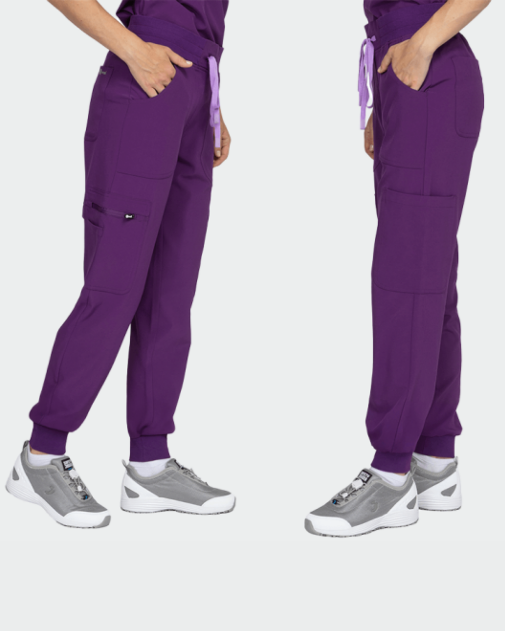 Purple Scrub Set NAOMI - Bwell