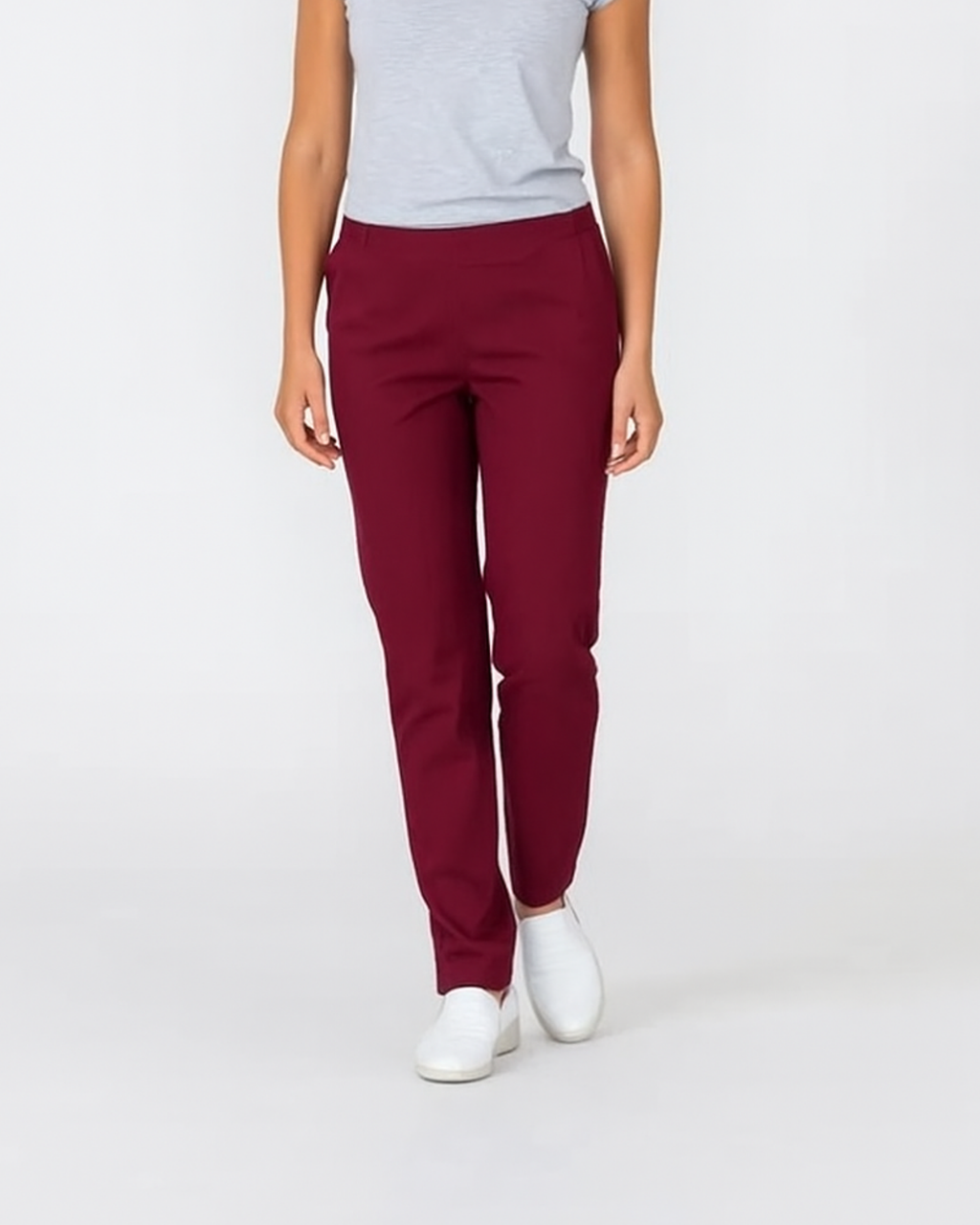| FINAL SALE | Maroon Scrub Pants Basic - Mirtel Design