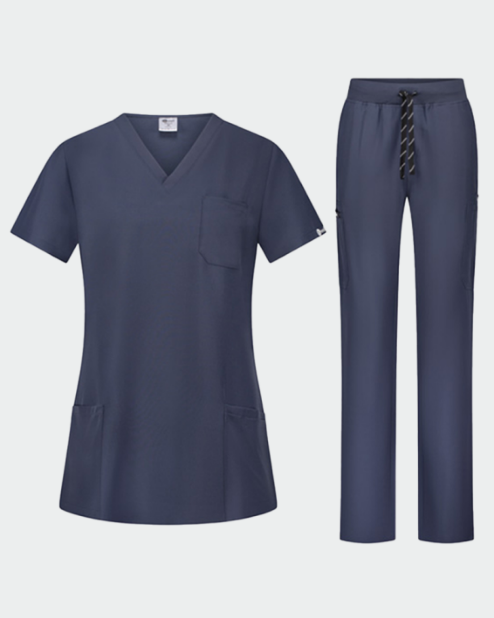 Grey Scrub Set Bella - Bwell