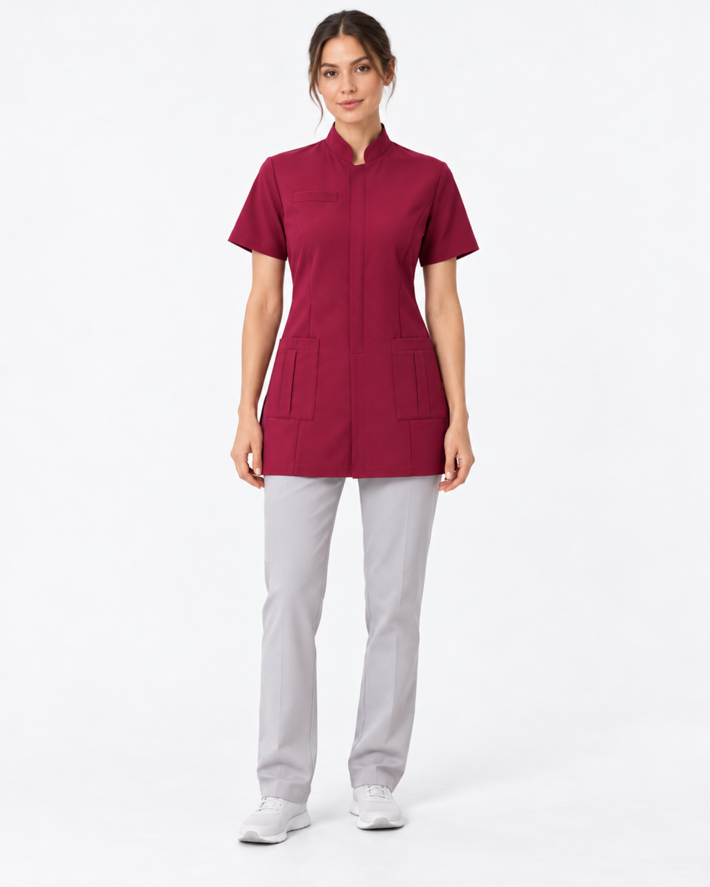 Raspberry Rose NORA -työtunika PureMotion™ – Mirtel Design