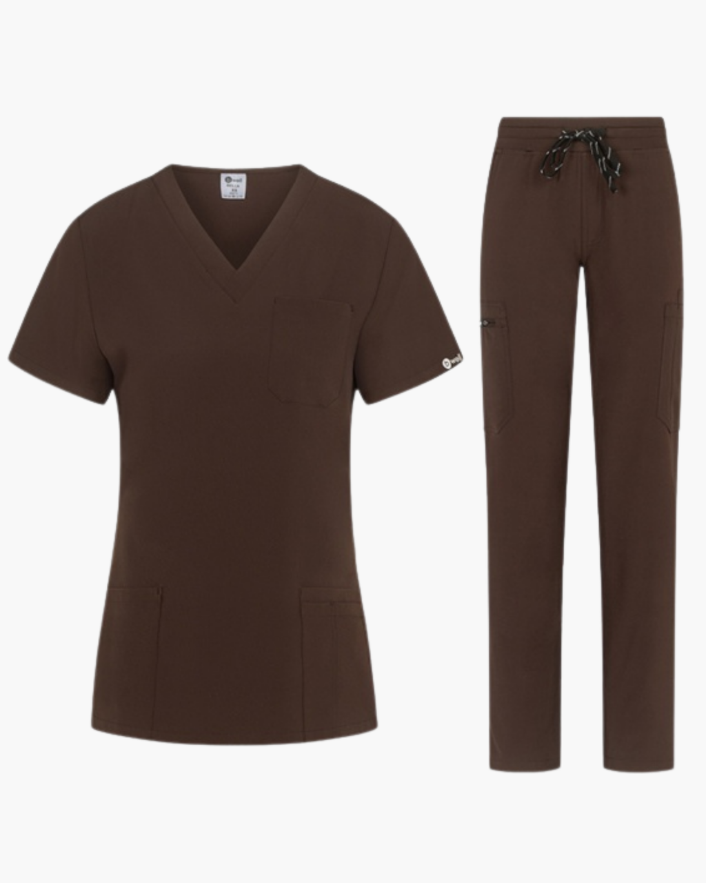 Brown Scrub Set BELLA - Bwell