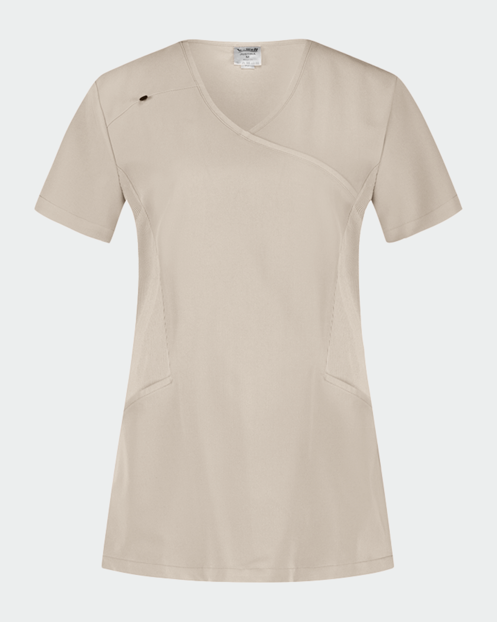 Beige Scrub Top Justina - Bwell