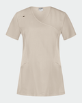 Beige Scrub Top Justina - Bwell