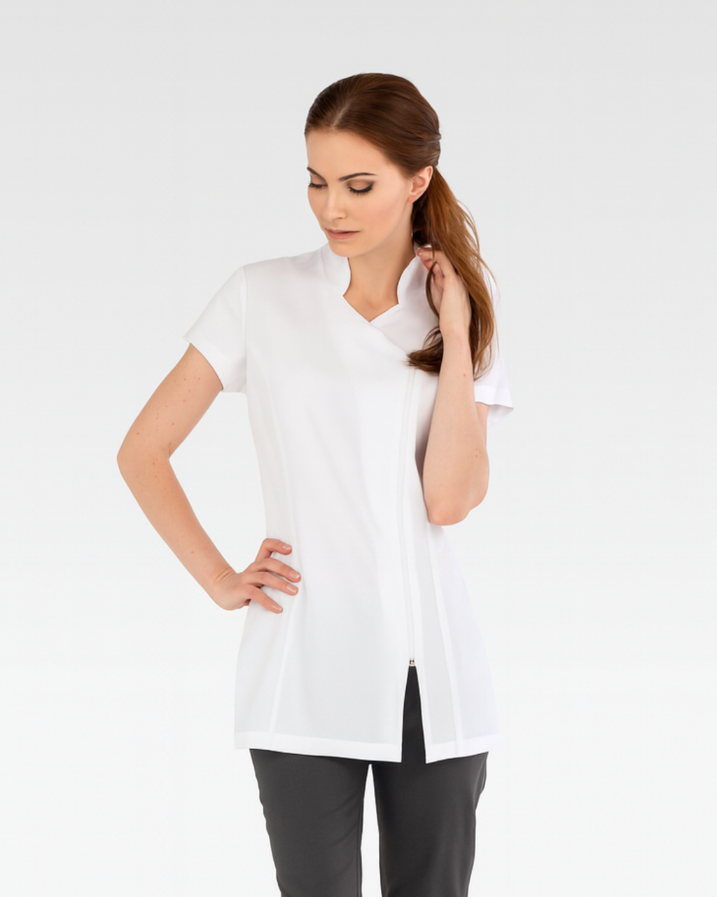 | LOPPUUNMYYNTI | Valkoinen ALLY-tunika – Mirtel Design