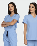 Ciel Blue Scrub Set NAOMI - Bwell