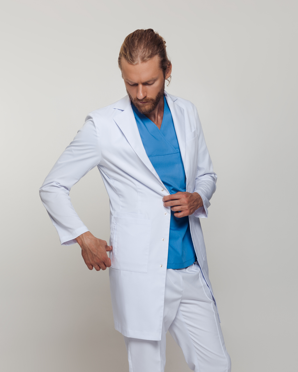 Men's Lab Coat CHRIS - Mirtel Design