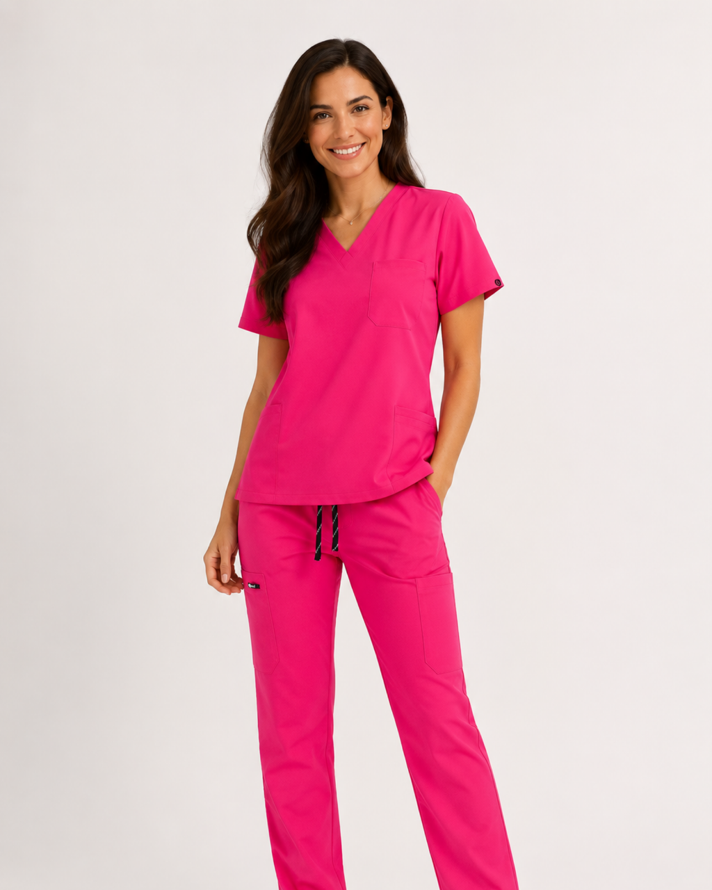 Pink Scrub Set BELLA - Bwell