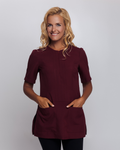 Maroon Tunic MIRTEL - Mirtel Design