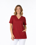 Maroon Women´s Scrub Top - Mirtel Design