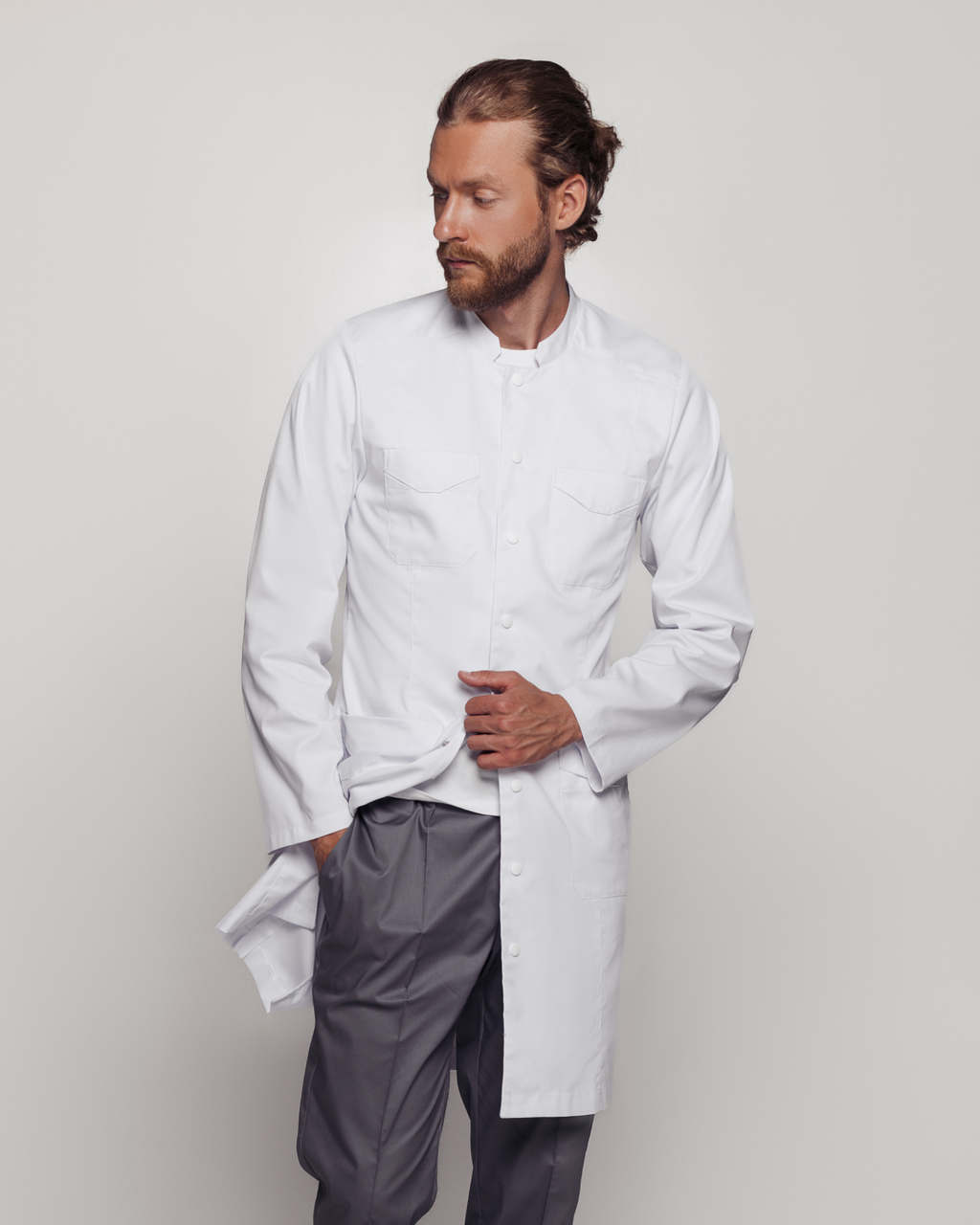 Men's Lab Coat Sami - Mirtel Design