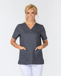 | FINAL SALE | Gray Women´s Scrub Top - Mirtel Design