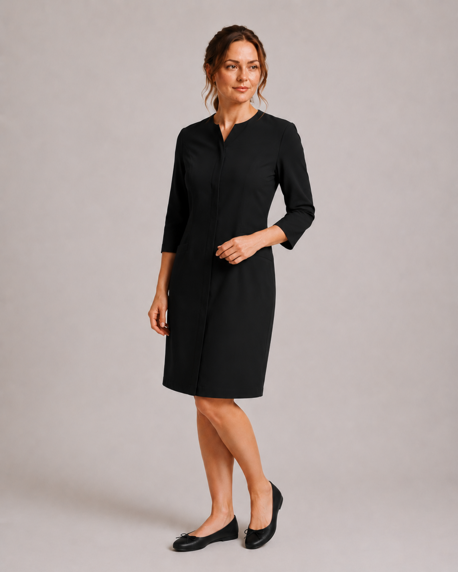 Onyx Black Dress Cynthia PureMotion™ - Mirtel Design