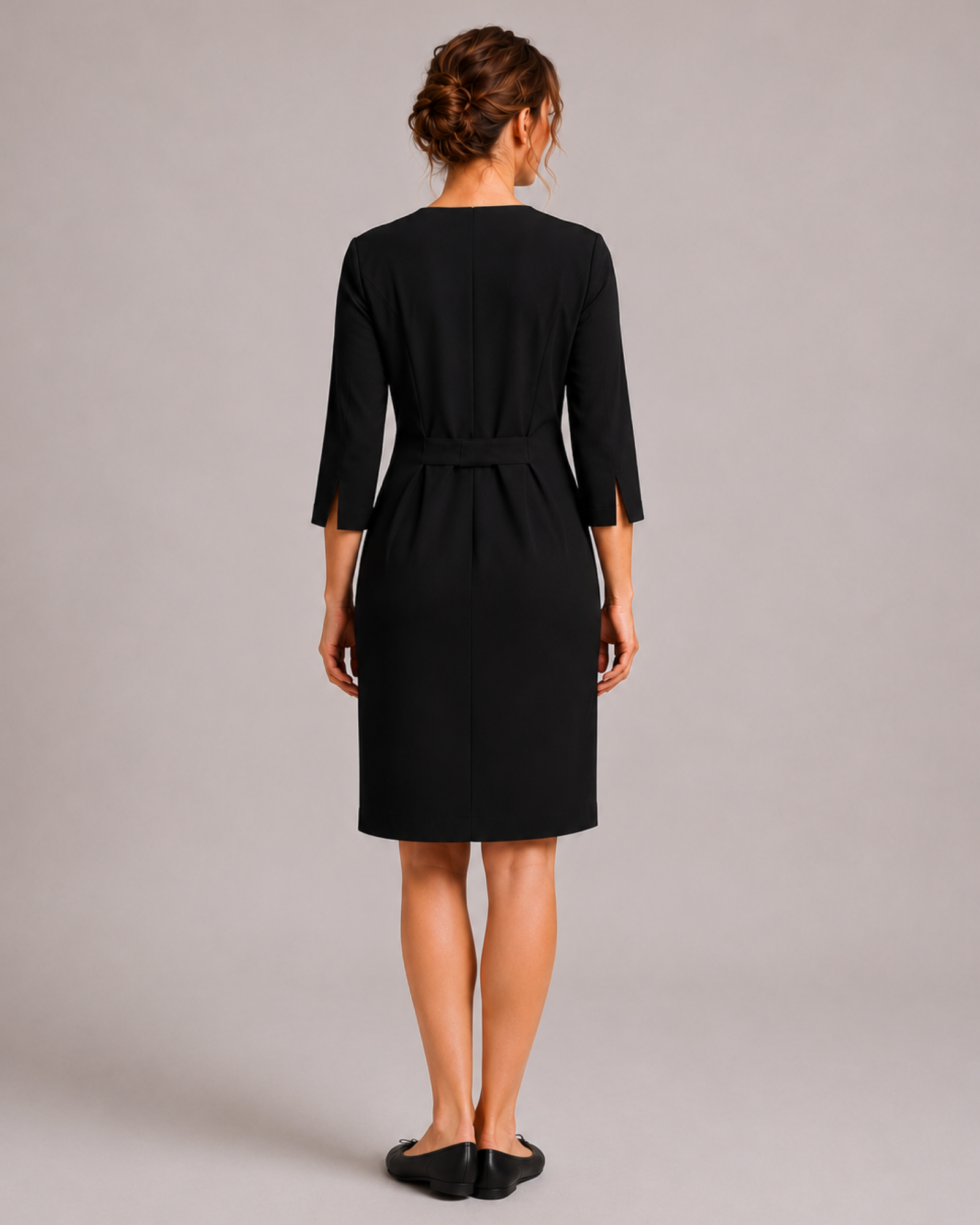 Onyx Black Dress Cynthia PureMotion™ - Mirtel Design
