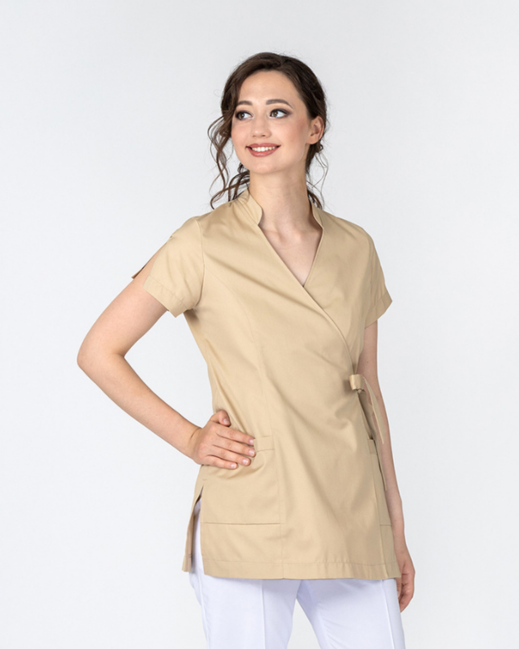 | LOPPUUNMYYNTI | Beige GINA-tunika – Mirtel Design