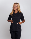 Black Pull-on Top Cathy - Mirtel Design