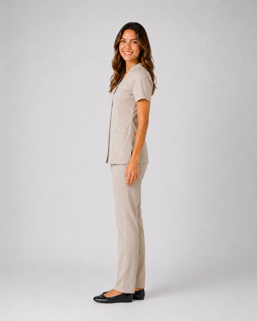 Beige Top Clara PureMotion™ - Mirtel Design