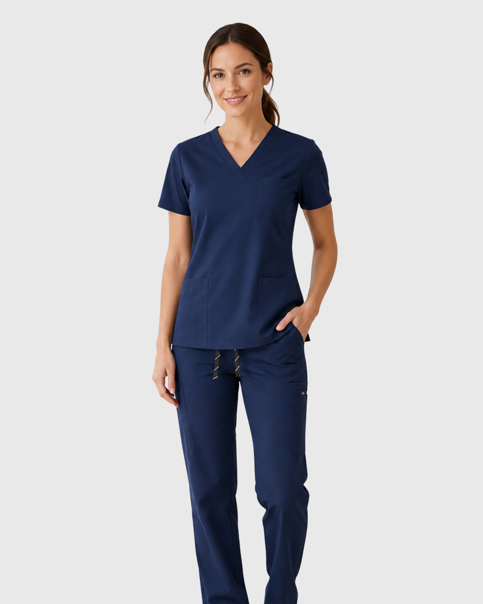 Navy Scrub Set BELLA - Bwell