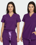 Purple Scrub Set NAOMI - Bwell