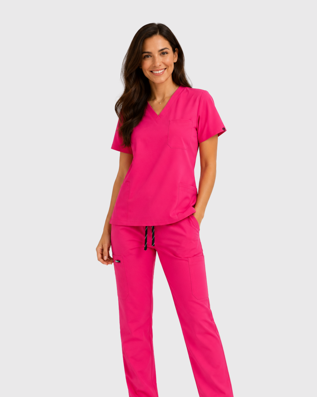 Pinkes Kasack-Set BELLA - Bwell