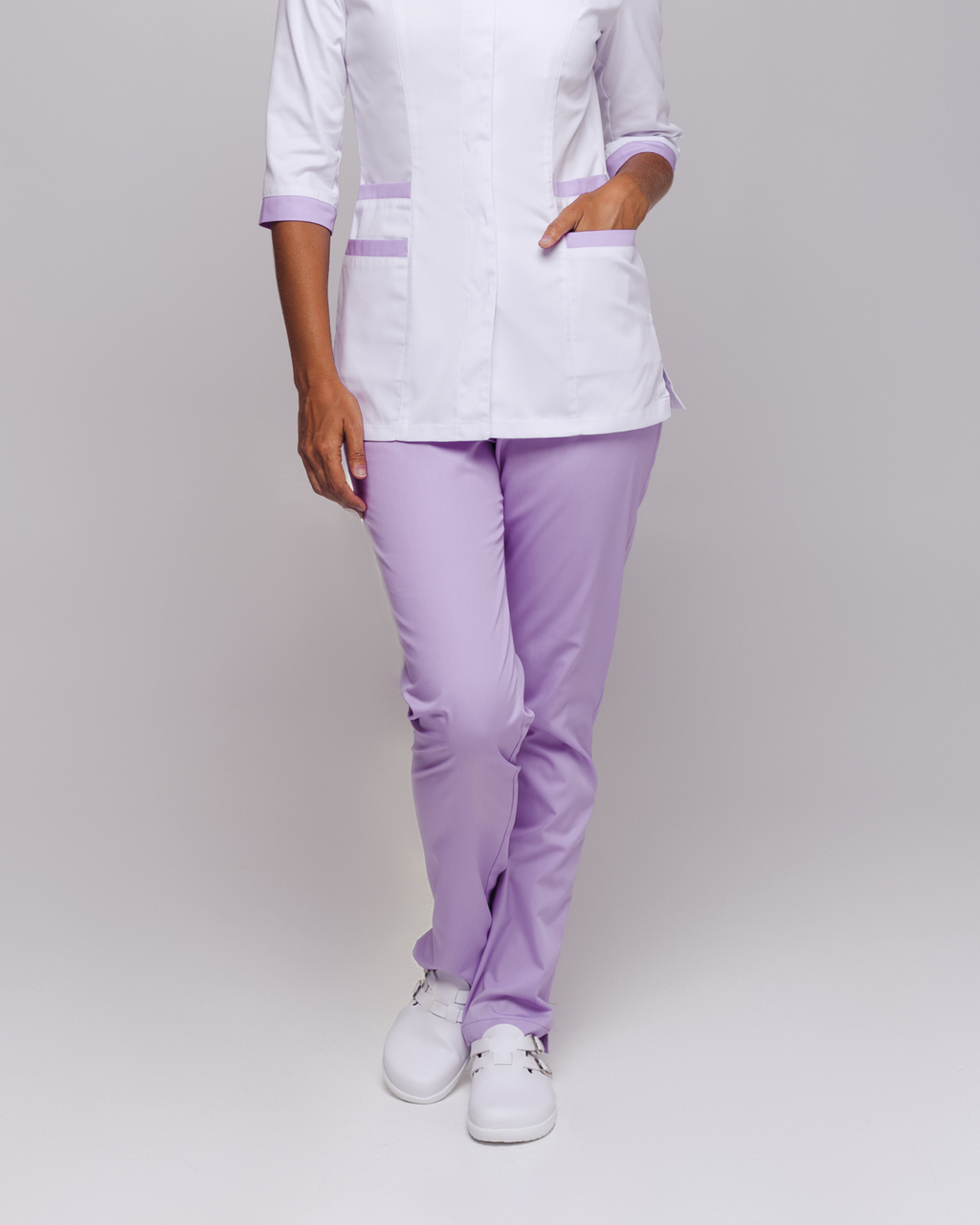 | FINAL SALE | Lilac Scrub Pants Basic - Mirtel Design