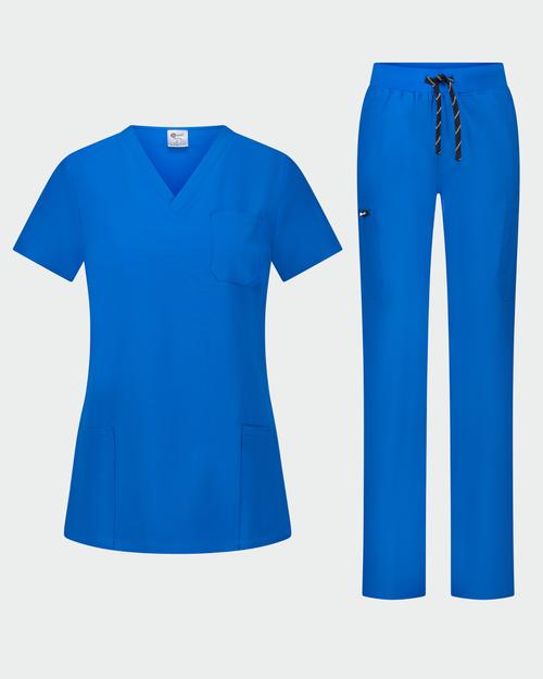 Blue Scrub Set BELLA - Bwell