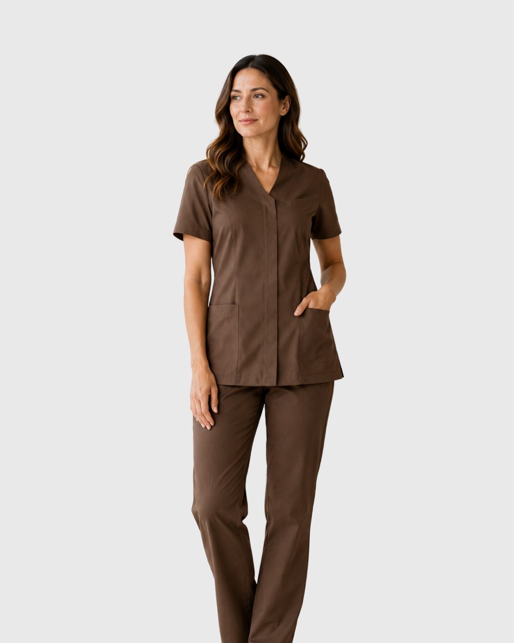 Espressobraunes Top Clara PureMotion™ - Mirtel Design