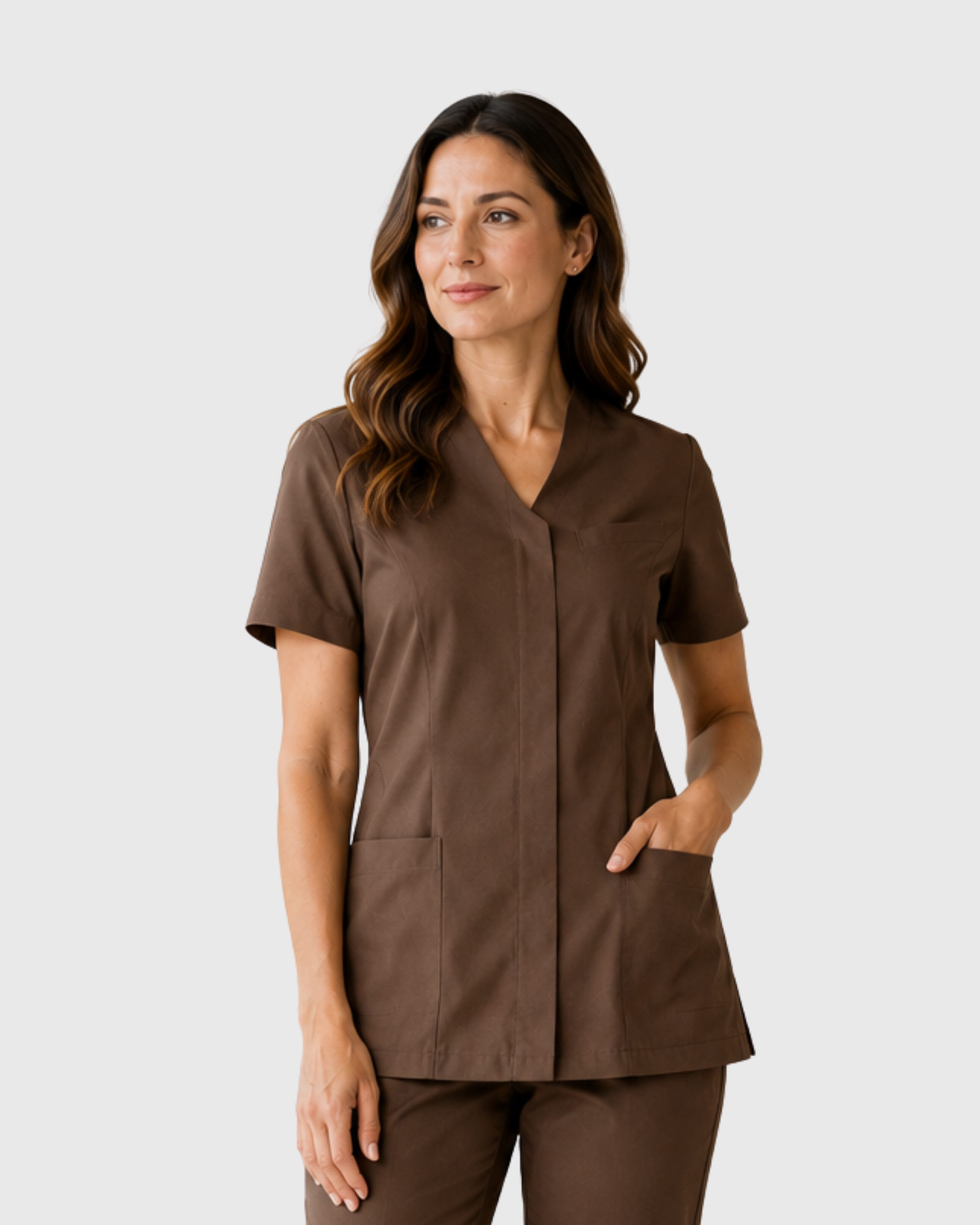 Espresso Brown Top Clara PureMotion™ - Mirtel Design