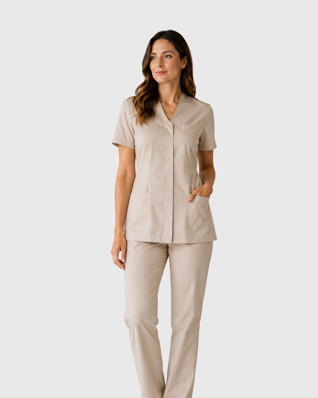 Beige Top Clara PureMotion™ - Mirtel Design