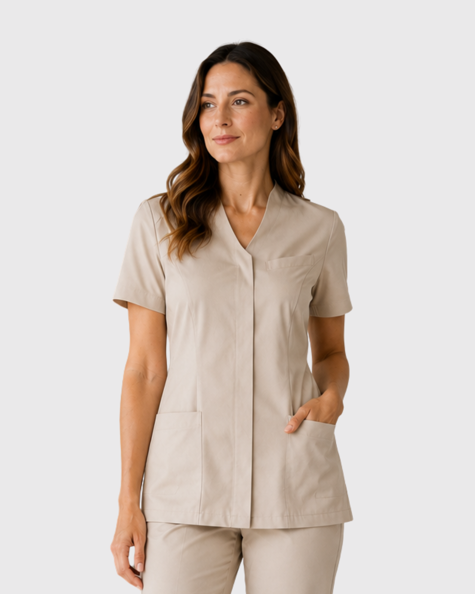Beige Top Clara PureMotion™ - Mirtel Design