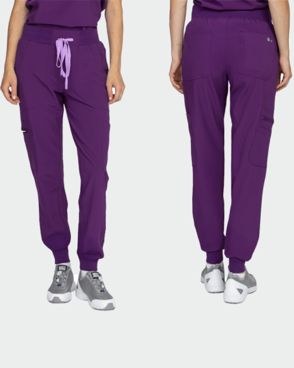 Purple Scrub Set NAOMI - Bwell