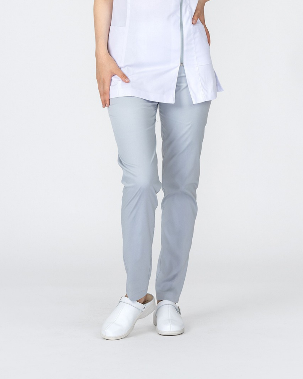 Light Gray Scrub Pants BASIC - Mirtel Design