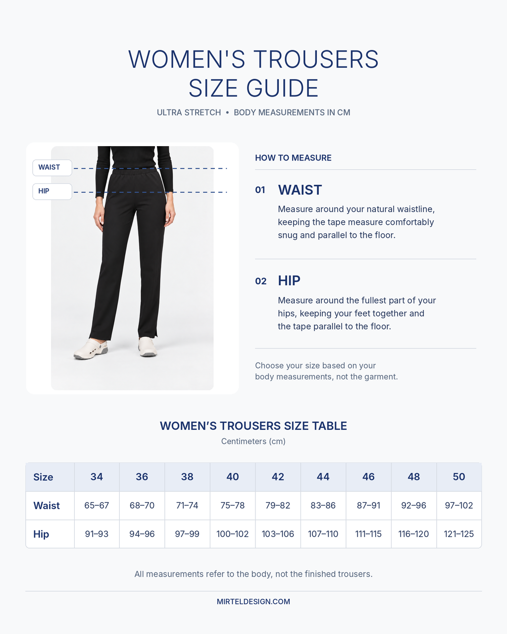 Women's Black ULTRA STRETCH Work Trousers