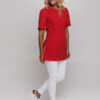 Red work tunic Mirtel