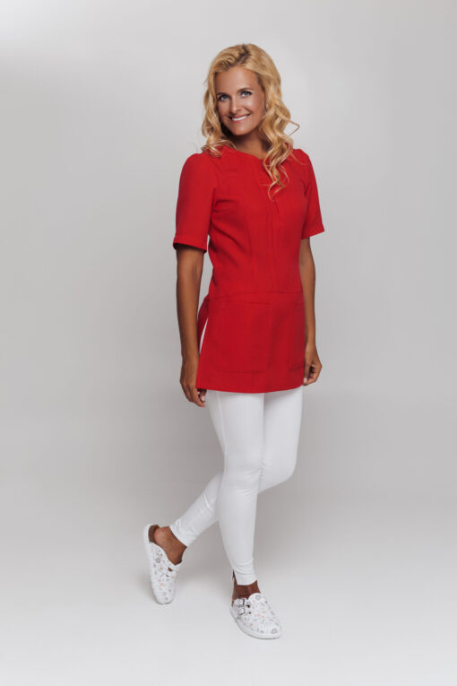 Red work tunic Mirtel