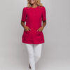 Pink work tunic Mirtel