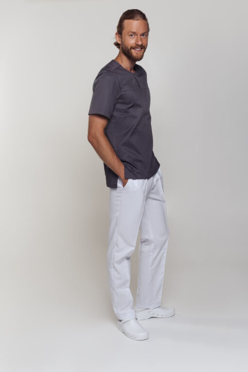 Men's Blouse Alex | Grey - Image 3