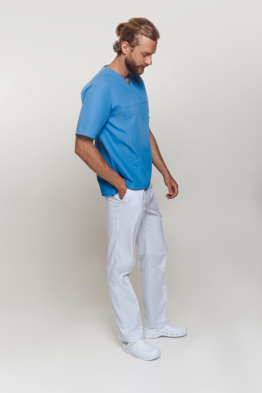 Herre scrub-uniform | Scrubtop og bukser Med - Image 2