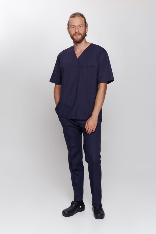 Herre scrub-uniform | Scrubtop og bukser Med - Image 3